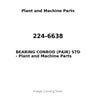224-6638 - BEARING CONROD (PAIR) STD