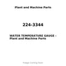 224-3344 - WATER TEMPERATURE GAUGE