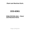 223-6361 - RING PISTON (OIL)