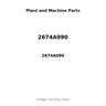 2674A090 - TURBOCHARGER
