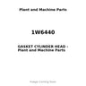 1W6440 - GASKET CYLINDER HEAD