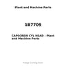 1B7709 - CAPSCREW CYL HEAD