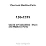 186-1525 - VALVE GP-SOLENOID