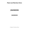 2645K030 - INJECTOR