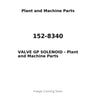 152-8340 - VALVE GP SOLENOID