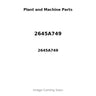 2645A749 - INJECTOR ASSEMBLY