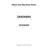 2645A604 - NOZZLE, INJECTOR