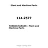 114-2577 - TURBOCHARGER
