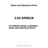 110-5096LN - CYLINDER HEAD (LOADED)