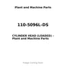 110-5096L-DS - CYLINDER HEAD (LOADED)
