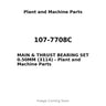 107-7708C - MAIN & THRUST BEARING SET 0.50MM (3114)