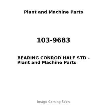 103-9683 - BEARING CONROD HALF STD