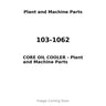 103-1062 - CORE OIL COOLER