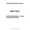 093-7521 - FILTER HYDRAULIC