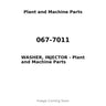 067-7011 - WASHER, INJECTOR