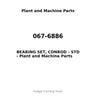 067-6886 - BEARING SET, CONROD - STD