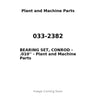 033-2382 - BEARING SET, CONROD - .010''