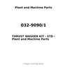 032-9090/1 - THRUST WASHER KIT - STD