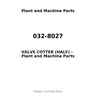 032-8027 - VALVE COTTER (HALF)