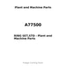 A77500 - RING SET,STD