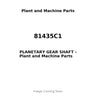 81435C1 - PLANETARY GEAR SHAFT