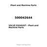 500042644 - VALVE EXHAUST
