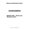 3220450R94 - BRAKE DISC