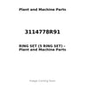 3114778R91 - RING SET (5 RING SET)