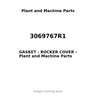 3069767R1 - GASKET - ROCKER COVER