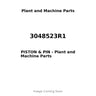 3048523R1 - PISTON & PIN