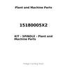 15180005X2 - KIT - SPINDLE