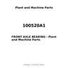 100520A1 - FRONT AXLE BEARING