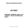 A77567 - BEARING CONROD (HALF) O/S 1.00mm