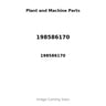 198586170 - BEARING SET, CONROD - STD