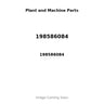 198586084 - BEARING SET, CONROD - 0.25MM