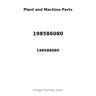 198586080 - BEARING SET, CONROD - STD