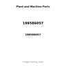 198586057 - BEARING SET, MAIN - 0.50MM