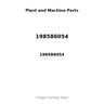 198586054 - BEARING SET, MAIN - 0.25MM