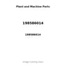 198586014 - MAIN BEARING SET - 0.25MM