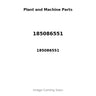 185086551 - STARTER MOTOR