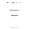 1833366C91 - MAIN BEARING (PAIR) 0.75mm