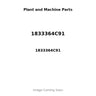 1833364C91 - MAIN BEARING (PAIR) 0.25mm