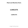 11901375 - ENGINE OVERHAUL KIT: 1004.40T(SF)