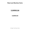 11050116 - GASKET SET - UPPER