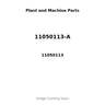 11050113-A - GASKET SET - OH (CHG 1.3mm 111147771)