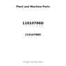 11010786D - PISTON, PIN & CLIPS - 1.00MM