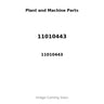11010443 - PISTON, PIN & RING KIT