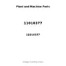 11010377 - PISTON, PIN & CLIPS - STD