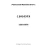 11010375 - PISTON, PIN & CLIPS - STD