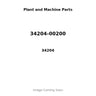 34204-00200 - VALVE INLET